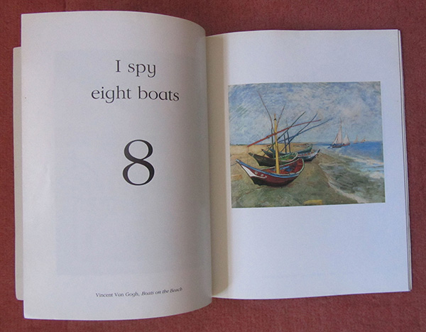 I spy numbers in art